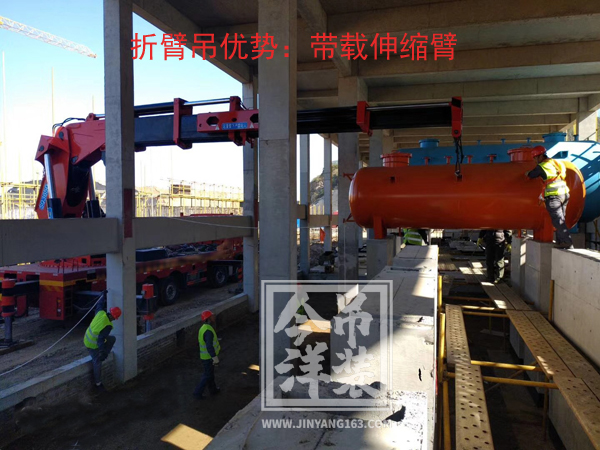 折臂吊：狹窄、低矮空間吊裝